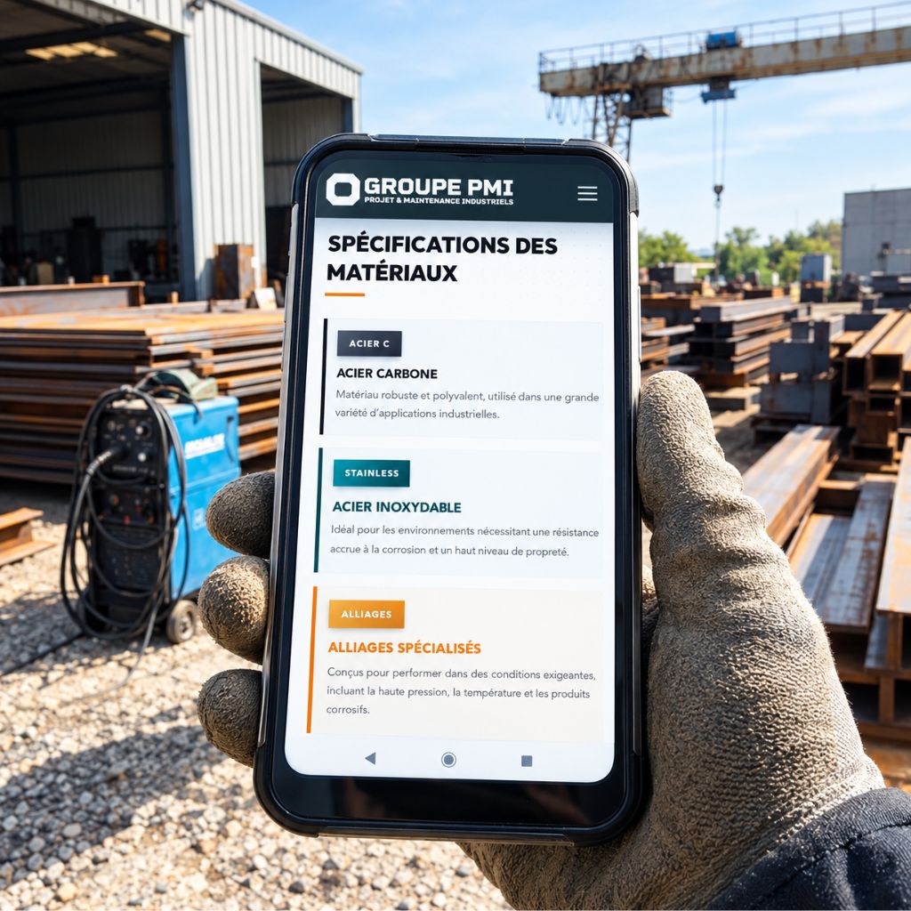 Nouveau site web Groupe PMI conçu par Mathieu Cloutier